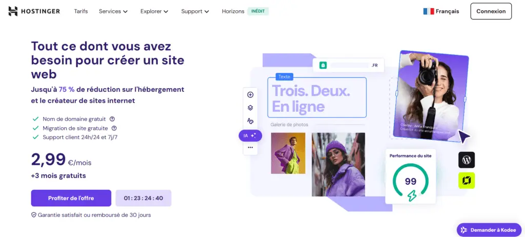 2. Choix de l’Hébergement et du Nom de Domaine